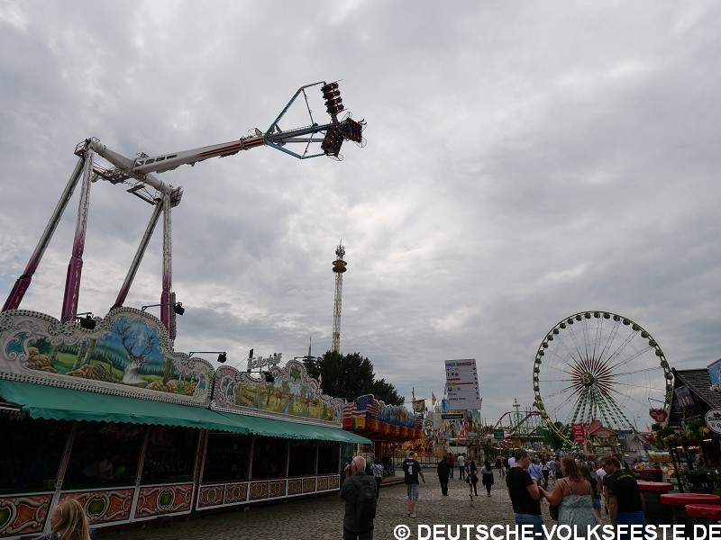 Düsseldorf Größte Kirmes am Rhein 2023
